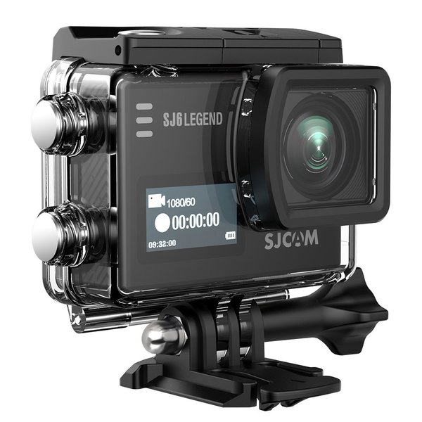 Buy SJCAM Legend SJ6 Sports Gyro Action Camera with 2" Dual LCD Touch Screen (Black,128 Storage) on EMI