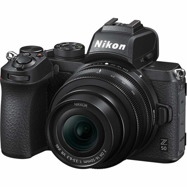 Buy Nikon Z50 Mirrorless Camera Body with Z DX 16-50mm f/3.5-6.3 VR Lens (Black) on EMI
