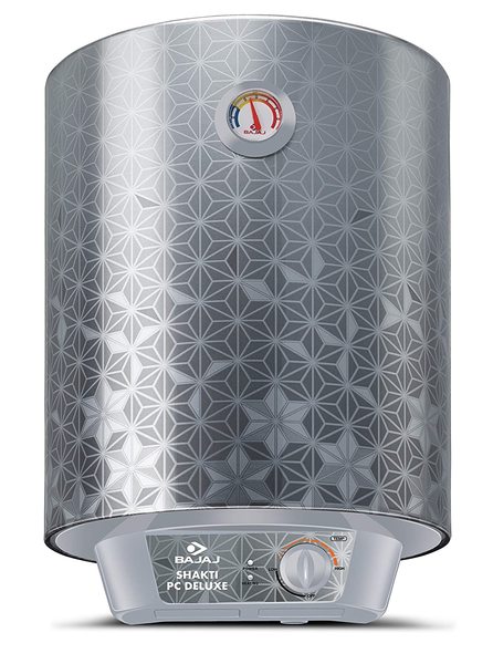 Buy Bajaj Shakti PC Deluxe Storage 25 Litre Verical Water Heater (Grey) on EMI