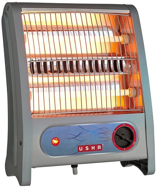 Buy Usha Quartz Room Heater (3002) 800-Watt with Overheating Protection (Ivory) on EMI