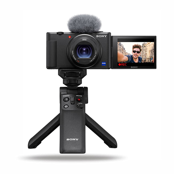 Buy Sony Digital Vlog Camera ZV 1 (Compact, Video Eye AF, Flip Screen, in-Built Microphone, Bluetooth Shooting Grip, 4K Vlogging and Content Creation) (Black) on EMI