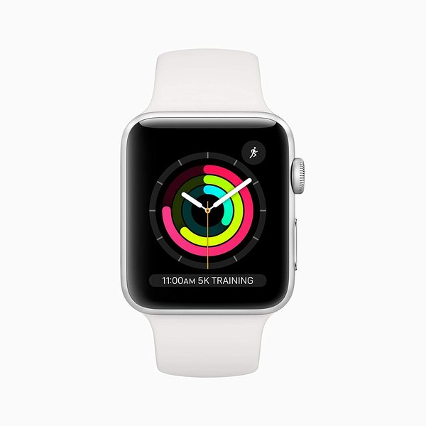 Buy Apple Watch Series 3  Silver Smartwatch (Gps, Retina Display, Optical Heart Sensor, Emergency Sos, It Is Water Resistant But Not Swim Proof) on EMI
