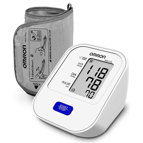 Buy Omron HEM 7120 Fully Automatic Digital Blood Pressure Monitor With Intellisense Technology For Most Accurate Measurement on EMI