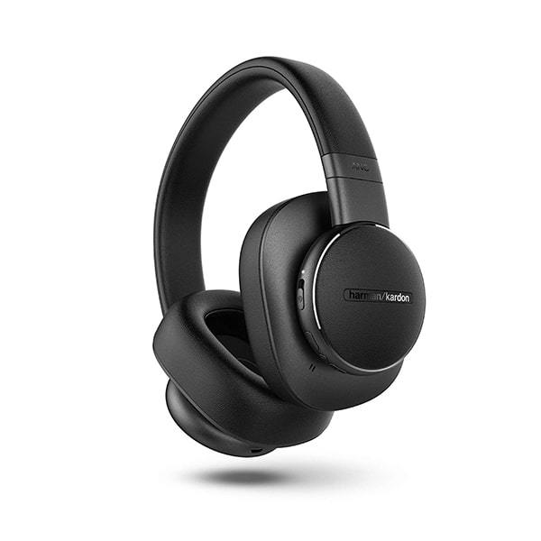 Buy Harman Kardon Fly OverEar Active Noise Cancellation Wireless Headphone with Mic (Black) on EMI