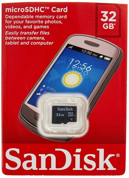 Buy SanDisk 32GB Class 4 microSDHC Flash Memory Card (SDSDQM-032G-B35) (Black) on EMI