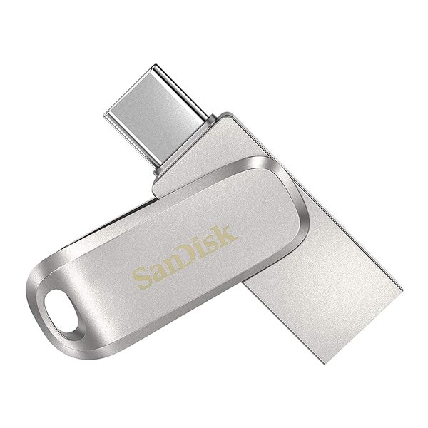 Buy SanDisk Ultra Dual Drive Luxe Type C Flash 64GB, 5Y - SDDDC4-064G-I35 (USB Type-C connector to USB) on EMI