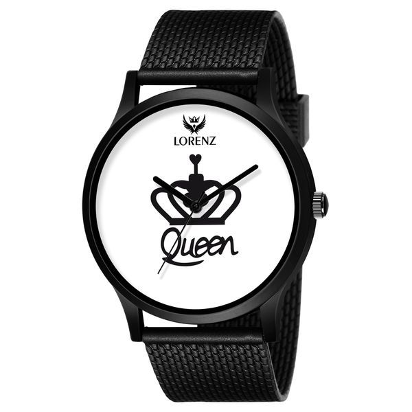 Buy Lorenz Lorenz"Queen" Black Analog Watch for Women | Girls Unisex on EMI