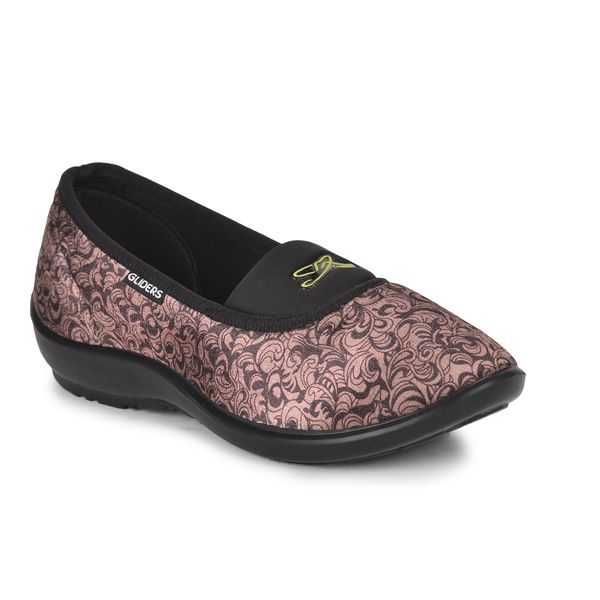 Buy Liberty Gliders From Ladies Casual Brown Ballerina on EMI