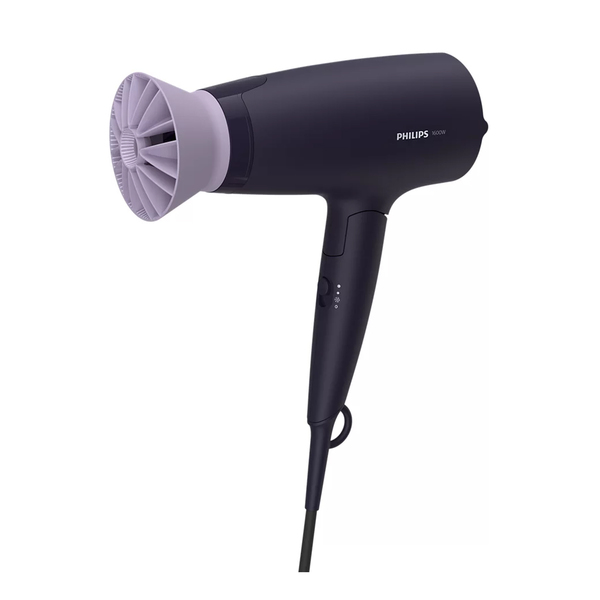 Buy Philips BHD318/00 Hair Dryer 1600 Watts Thermoprotect AirFlower Advanced Ionic Care 3 Heat & Speed Settings to Give Frizz Free Shiny Hair-Purple on EMI