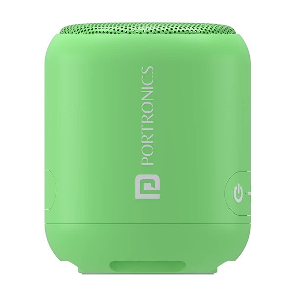 Buy Portronics SoundDrum 1 10W TWS Portable Bluetooth 5.0 Speaker with Powerful Bass, Inbuilt-FM & Type C Charging Cable Included(Green) on EMI