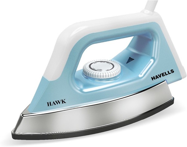 Buy HAVELLS HAWK HEAVY WEIGHT 1100 W INSTANT DRY IRON SUPER QUALITY Dry Iron (Blue) on EMI