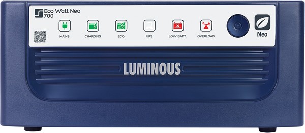 Buy Luminous EcoWattNeo-700 Eco Watt Neo 700 Square Wave Inverter (Blue) on EMI