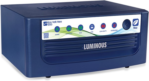 Buy Luminous Eco Volt Neo 1050 Pure Sine Wave Inverter (Blue) on EMI