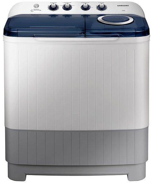 Buy Samsung 7.0 Kg Inverter 5 star Top Loading Washing Machine (WT70M3200HB/TL, Light Grey, Air turbo drying) on EMI
