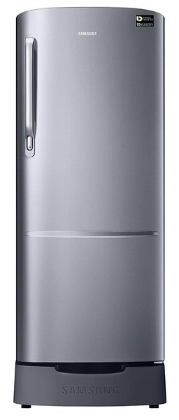 Buy Samsung 230L 3 Star Direct Cool Single Door Digital Inverter Refrigerator (RR24B282YGS/NL, Gray Silver) on EMI