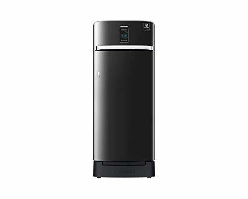 Buy Samsung 220 L 3 Star Inverter Direct cool Single Door Refrigerator (RR23A2K3YBX/HL, Digi-Touch Cool, Curd Maestro, Base Stand with Drawer, Luxe black) on EMI