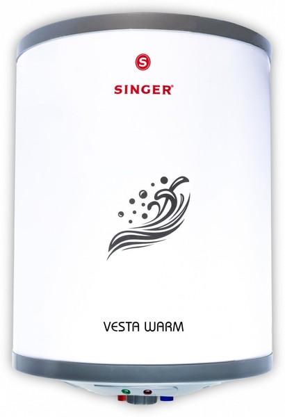 Buy Singer 10 L Storage Water Geyser (Water Heater - Vesta Warm Ltr, White) on EMI