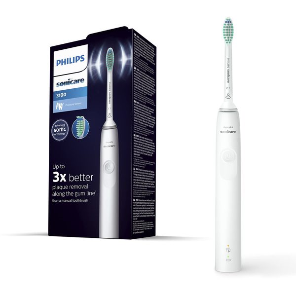 Buy Philips Sonicare Electric Toothbrush 3100 Series with Sonic ...