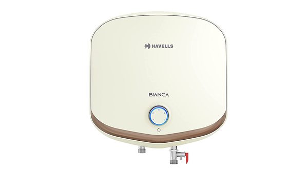 Buy Havells Bianca 15-Litre Vertical Storage Water Heater (Geyser) Ivory 5 Star (White) on EMI