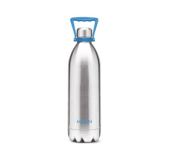 Milton Light Weight Aqua StainlessSteel Silver 750ML 1Pc Water Bottle,Leak  Proof