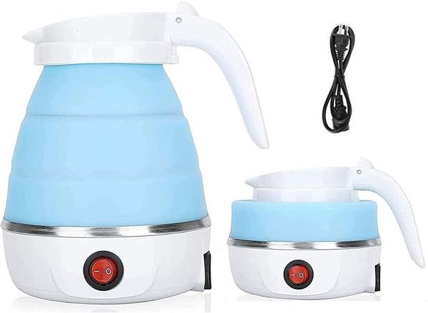 InstaCuppa Foldable Silicone Electric Kettle, 600 ML,600 Watts