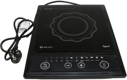 Buy BAJAJ 1200 W SPLENDID AUTOMATIC QUALITY Induction Cooktop  (Black, Push Button) on EMI