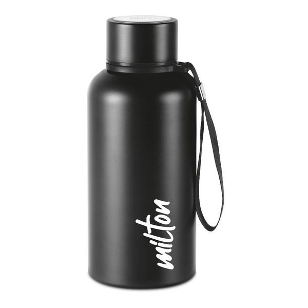 Buy Milton Duke Thermosteel Vaccum Insulated Hot & Cold Water Bottle Hot  and Cold Water Bottle, 750 ml, Black- /shop