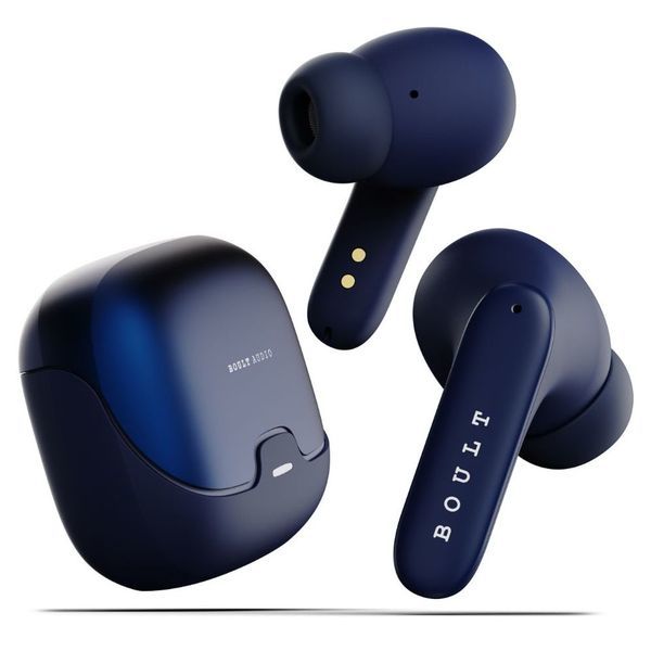 Buy Boult Audio AirBass Z40 with ZEN ENC Mic, 60H Playtime, Low Latency Bluetooth Headset (Blue) on EMI