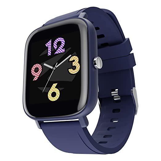 Buy ZEBRONICS FIT180CH Smart Watch, IP68 Waterproof, 12 Sports Modes, 1.39" (3.55cm) Display, Unisex Design, Heart Rate, SpO2, BP, SMS Text Call Notifications and Customizable Watch Faces(Blue) on EMI