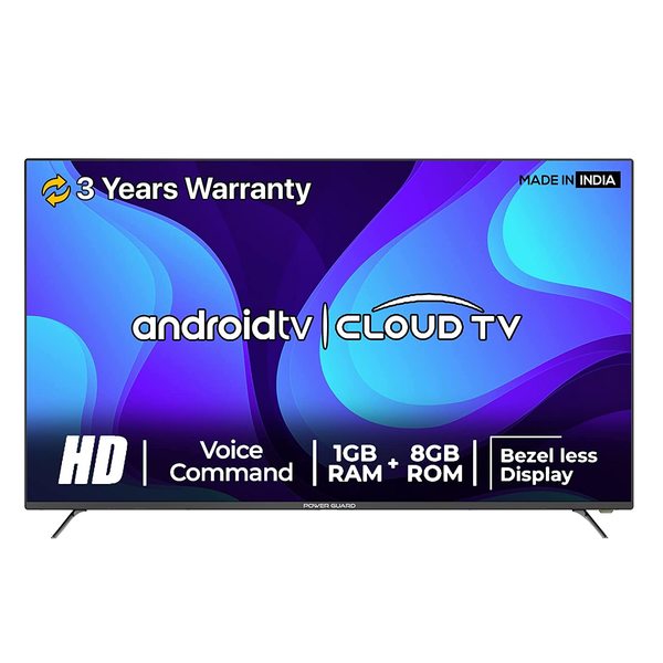 Buy Power Guard 80 cm (32 inches) Frameless HD Ready Smart LED TV