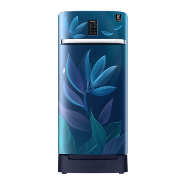 Buy Samsung 189 L Digi Touch Cool Single Door Refrigerator Rr21 C2 F259 U (Paradise Bloom Blue) on EMI