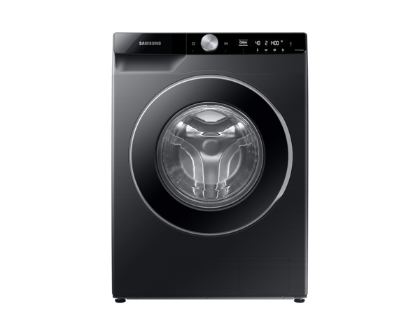 Buy Samsung 8.0 Kg Ecobubble Fully Automatic Front Load Washing Machine With Ai Control, Super Speed, Hygiene Steam & Smartthings Connectivity, Ww80t604dlb on EMI