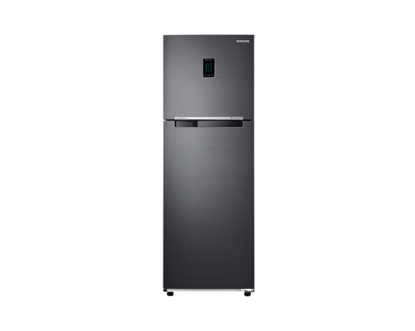 Buy Samsung 322 L Convertible 5in1 Double Door Refrigerator Rt37 C4522 B1 (Black Matt) on EMI