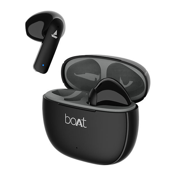 Buy boAt Airdopes 100 | TWS Wireless Earbuds with 50 Hours Playback Time, Quad Microphone, IWP technology (Sapphire Blue) on EMI