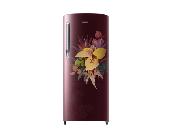 Buy Samsung 183L Stylish Grand Design Single Door Refrigerator RR20C1723VF Urban Tropical Purple on EMI