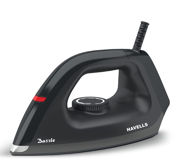 Buy HAVELLS Dazzle 1100 W Dry Iron(Black) on EMI