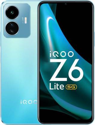 Buy IQOO Z6 Lite 5G (With Charger) (Stellar Green, 128 GB)  (6 GB RAM) on EMI
