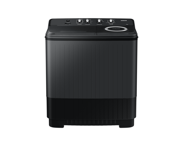Buy Samsung 11.5 Kg Semi Automatic Top Load Washing Machine With Hexa Storm Pulsator, Wt11 A4260 Gd (Dark Gray Ebony Black Base) with on EMI