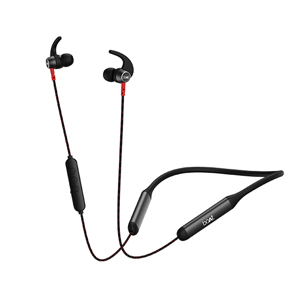 Buy boAt Rockerz 333 Pro |  Wireless Earphone with Non-Stop Music Upto 60 Hours, Asap Charge, IPX5 Water Resistance (Red) on EMI
