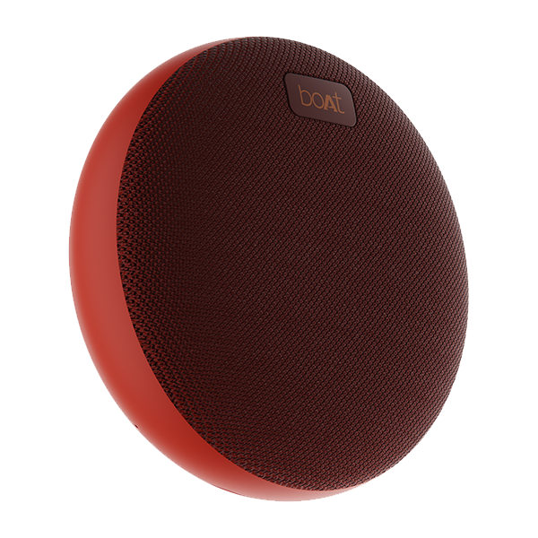 Buy boAt Stone 180 | Bluetooth Speaker with 5W signature sound, Up to 8 Hours of Playtime, IPX7 Sweat & Water Resistance (Indianred) on EMI