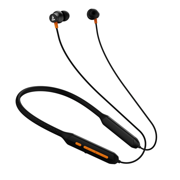 Buy boAt Rockerz 255 ARC | Wireless Bluetooth Neckband with ENx Technology, playback for 30 hours nonstop, BEAST Mode, v5.2 Cosmos Black on EMI