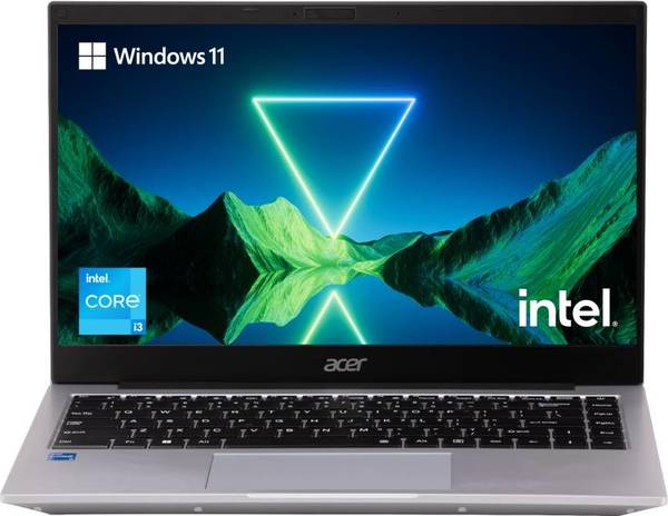 Buy Acer One Core i3 11th Gen - (8 GB/256 GB SSD/Windows 11 Home) Z8-415 Thin and Light Laptop  (14 Inch, Silver, 1.49 Kg) on EMI