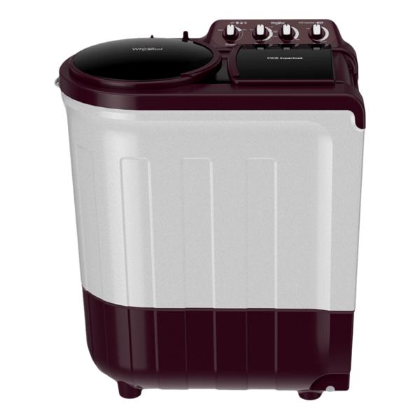 Buy Whirlpool Semi Automatic 7.5 kg 5 Star Washing Machine (Wine) on EMI