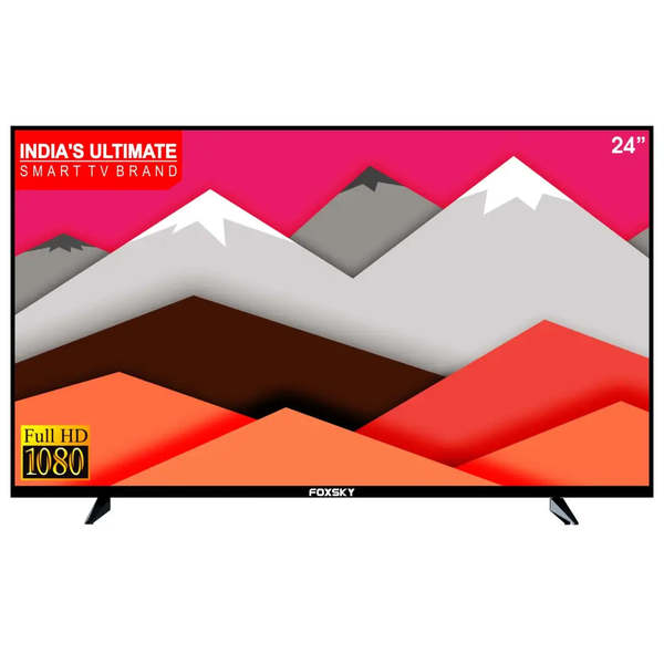 Buy Foxsky 60.96 cm (24 inch) HD Ready LED TV 24FSN With A+ Grade Panel (slim bezels) on EMI