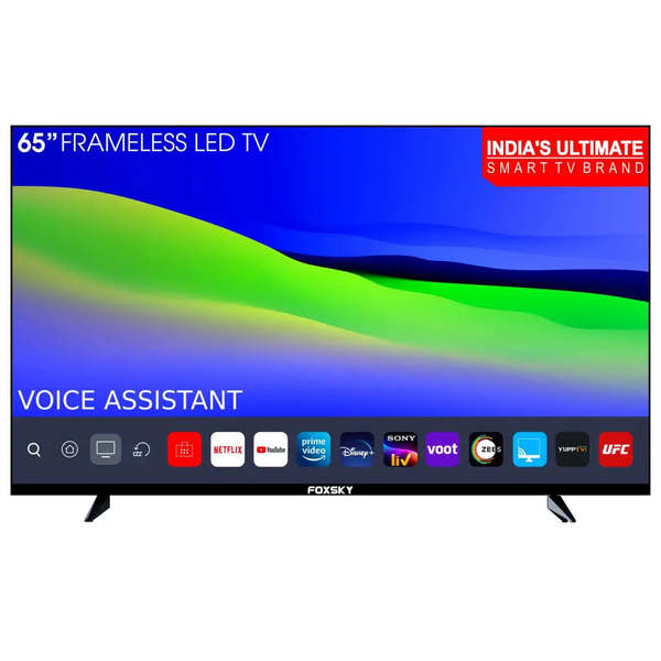 Foxsky 165 cm 65 inches 4K Ultra HD Smart Android LED TV 65FS