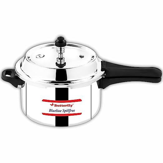 Butterfly blueline stainless steel pressure cooker 3 discount litre