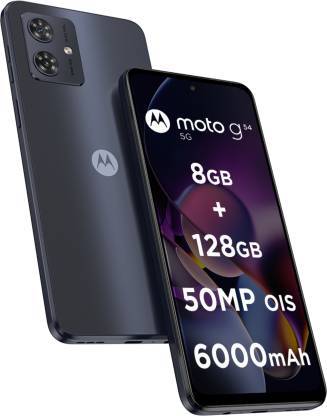 Buy Motorola G54 5G (Midnight Blue, 128 Gb)  (8 Gb Ram) on EMI
