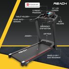 Buy Reach T-400 [4HP Peak] Multipurpose Automatic Treadmill with Manual  Incline and LCD Display Perfect for Home use - Electric Motorized Running  Machine for Home Gym ( Max Speed 12km/hr) Online at