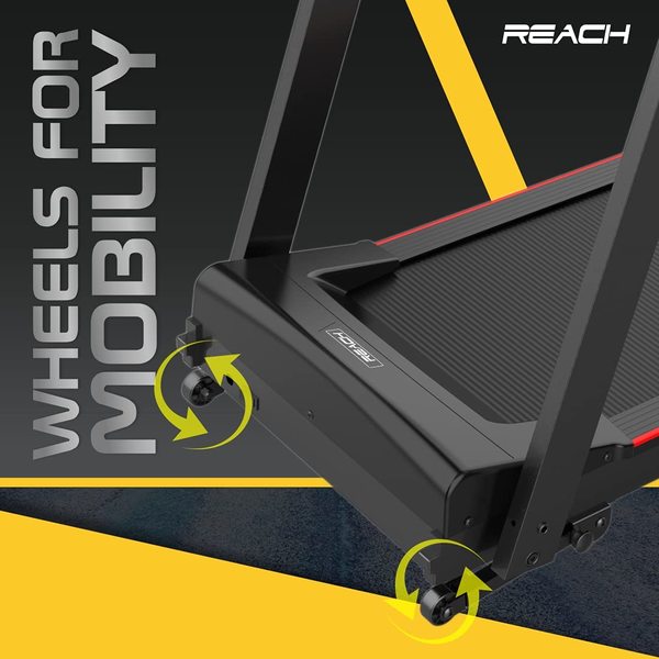 Buy Reach T-400 [4HP Peak] Multipurpose Automatic Treadmill with Manual  Incline and LCD Display Perfect for Home use - Electric Motorized Running  Machine for Home Gym ( Max Speed 12km/hr) Online at