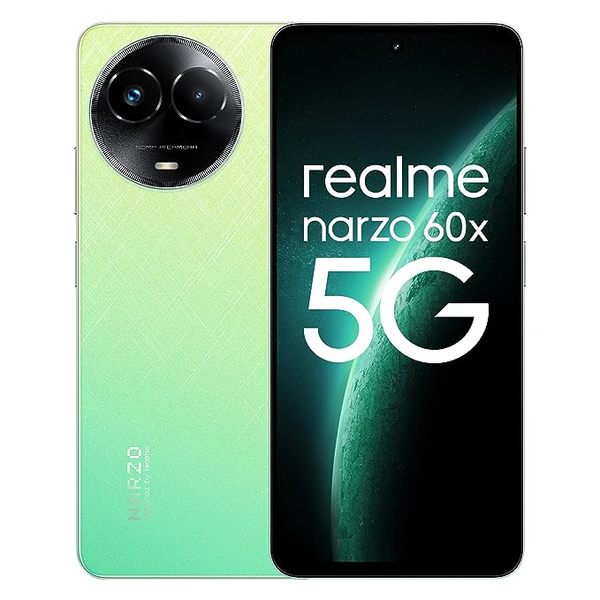 Buy Realme narzo 60 X 5GStellar Green, 6GB, 128GB Storage on EMI